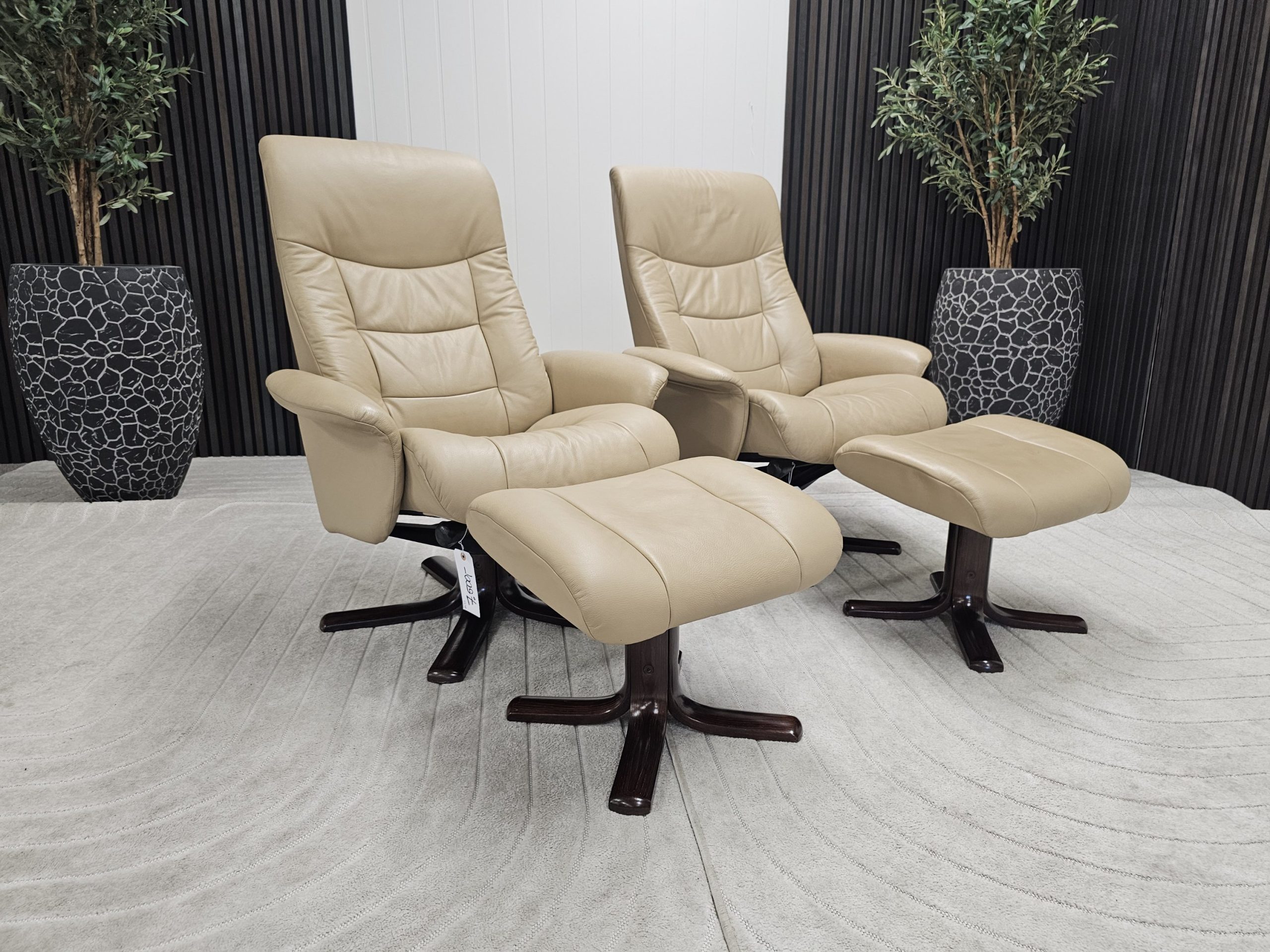 2 stk IMG Comfort lenestoler med krakk - Bilde 1