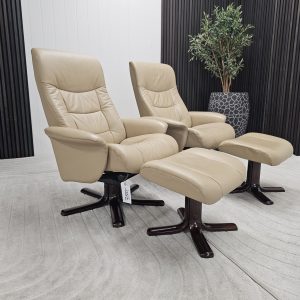 2 stk IMG Comfort lenestoler med krakk - Bilde 2