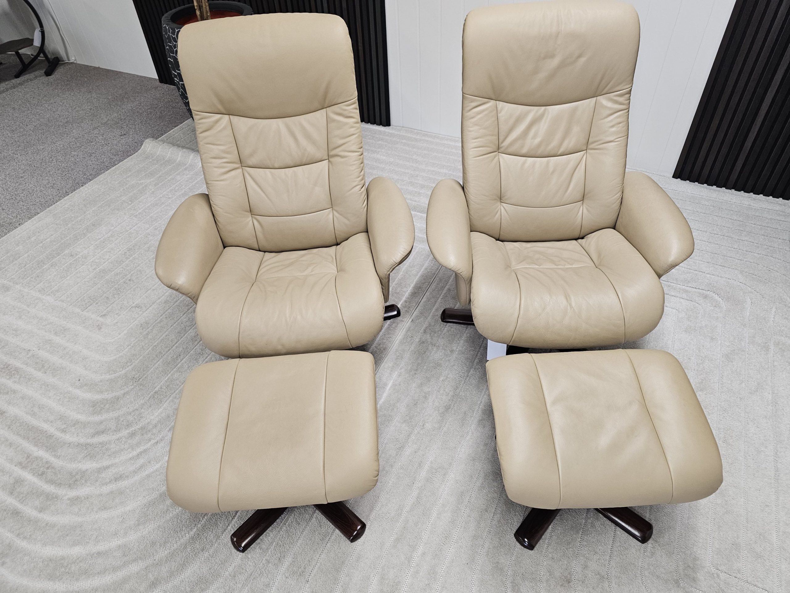 2 stk IMG Comfort lenestoler med krakk - Bilde 5