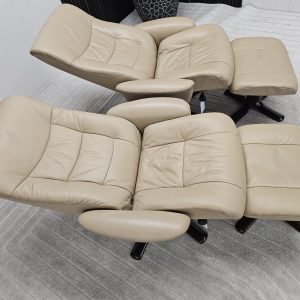 2 stk IMG Comfort lenestoler med krakk - Bilde 8