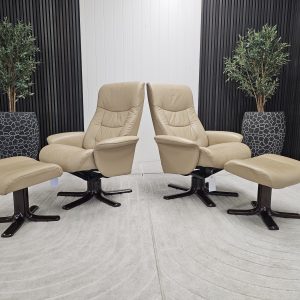 2 stk IMG Comfort lenestoler med krakk - Bilde 13