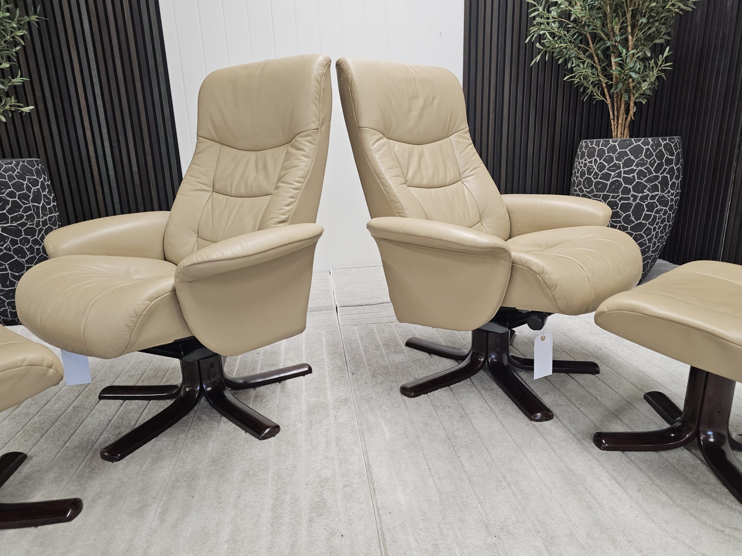 2 stk IMG Comfort lenestoler med krakk - Bilde 4