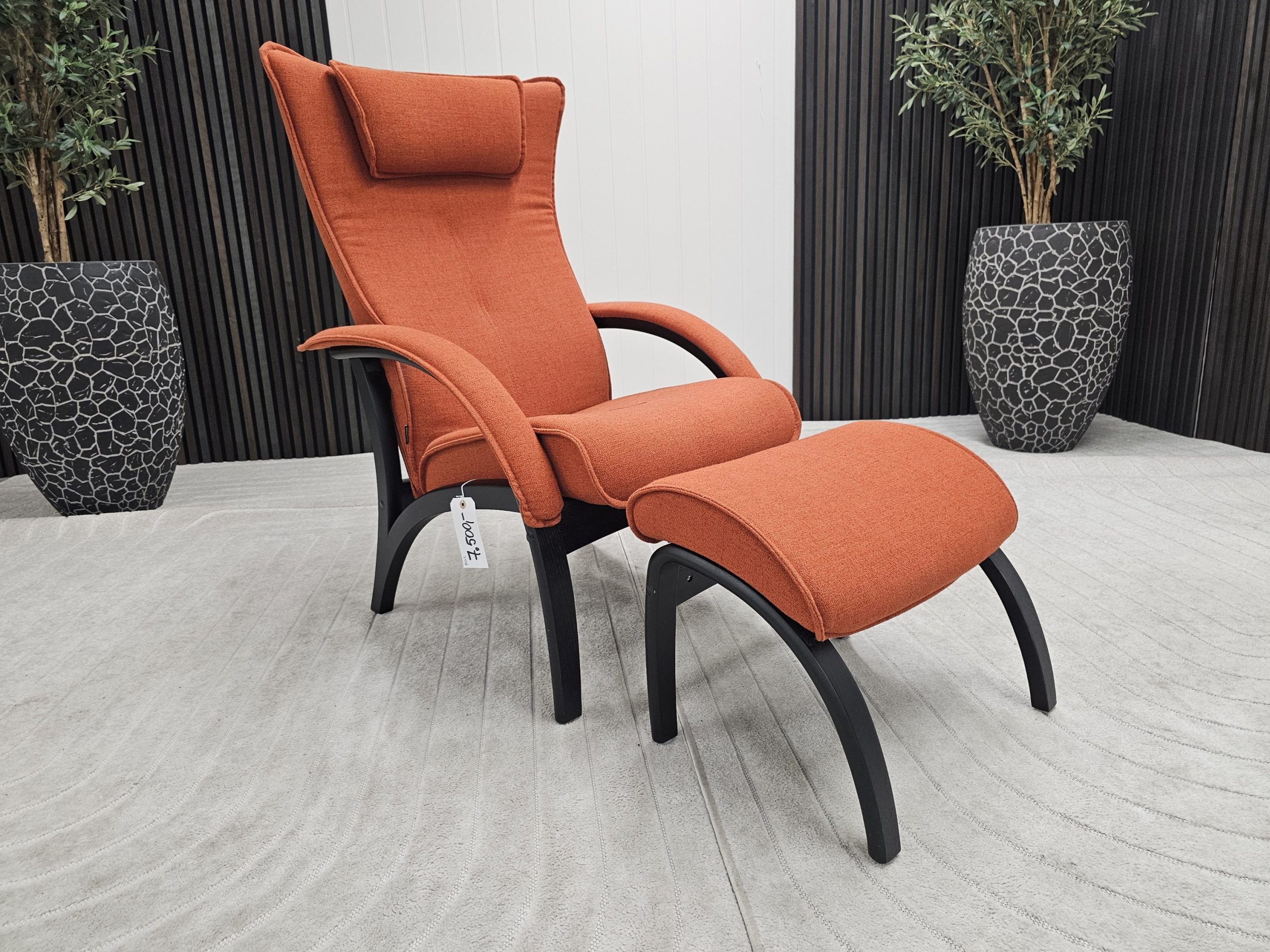 Brunstad Delta Legend lenestol med krakk - Bilde 12
