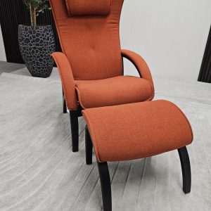 Brunstad Delta Legend lenestol med krakk - Bilde 21