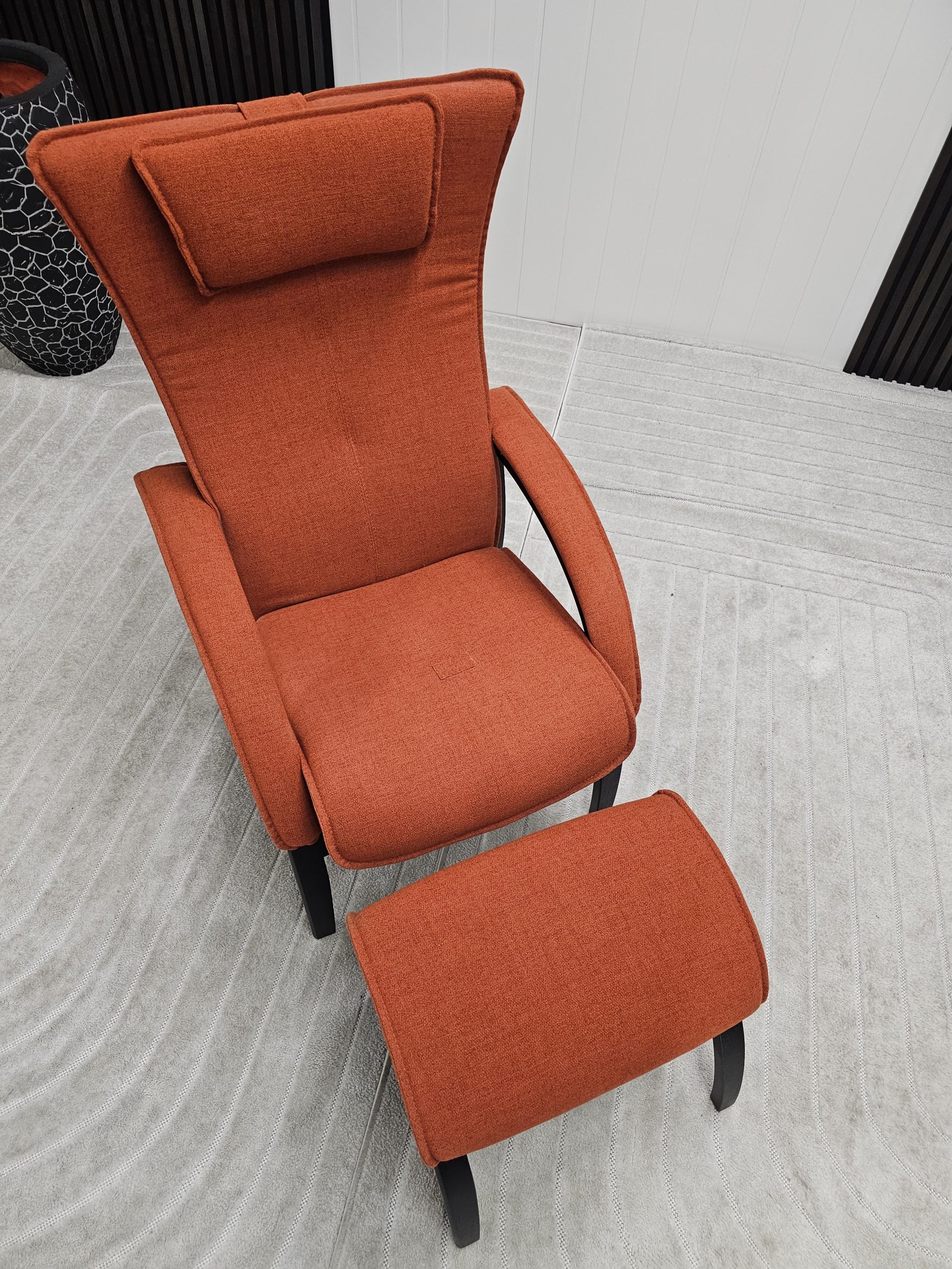 Brunstad Delta Legend lenestol med krakk - Bilde 13