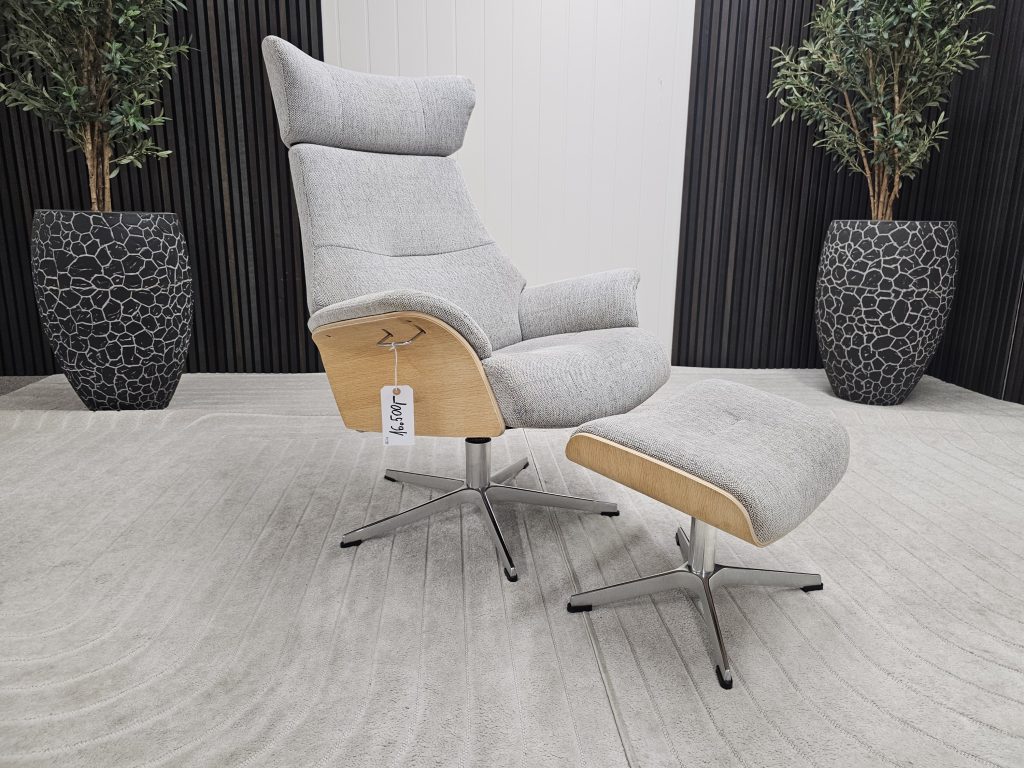 Conform Air høy rygg lenestol med krakk