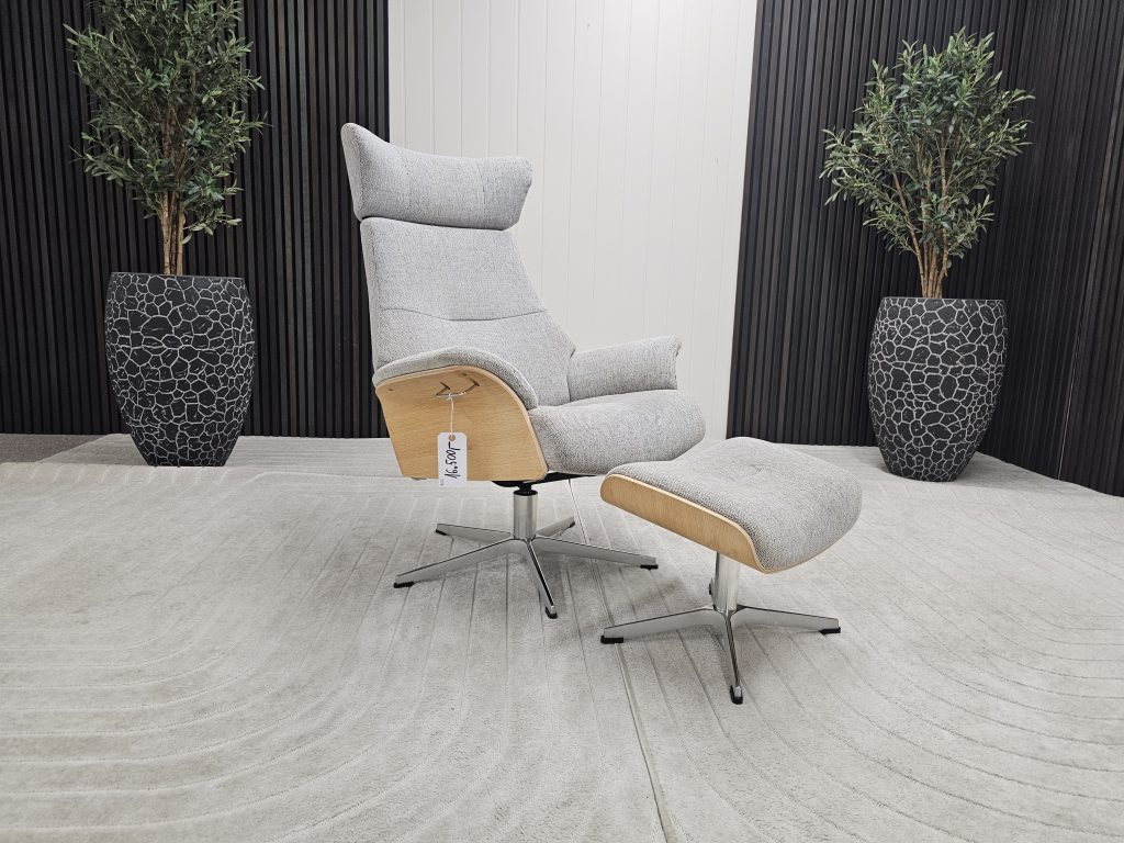 Conform Air høy rygg lenestol med krakk