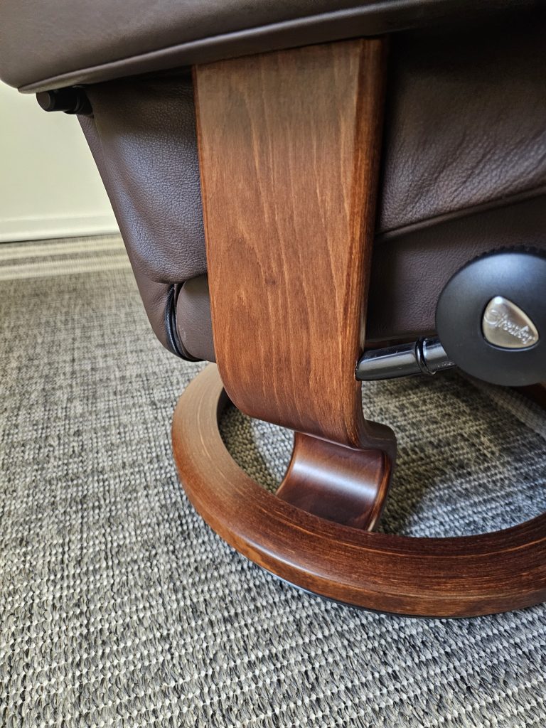 2 stk. Stressless® Reno lenestoler med krakk