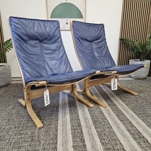 2 stk. LK Hjelle Siesta Fiora høyrygg lenestoler - Bilde 1