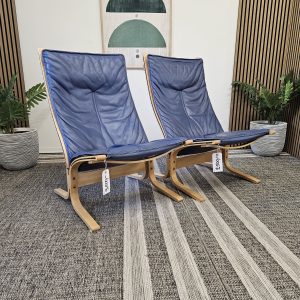 2 stk. LK Hjelle Siesta Fiora høyrygg lenestoler - Bilde 6
