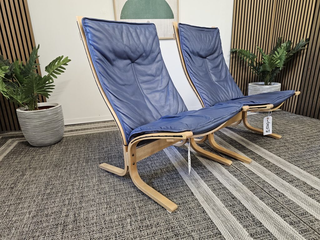 2 stk. LK Hjelle Siesta Fiora høyrygg lenestoler