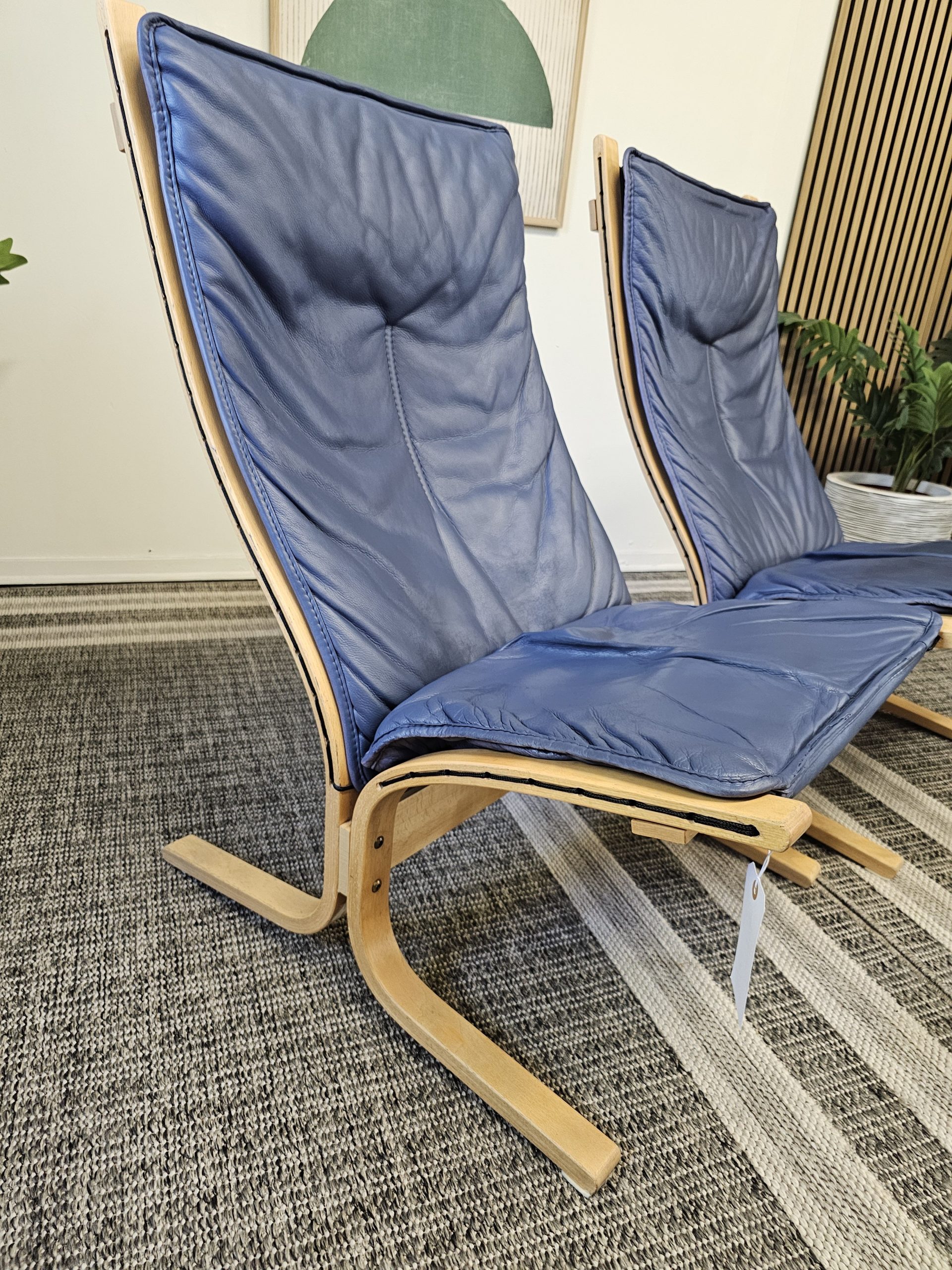 2 stk. LK Hjelle Siesta Fiora høyrygg lenestoler - Bilde 9