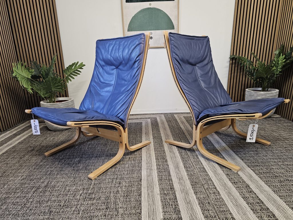 2 stk. LK Hjelle Siesta Fiora høyrygg lenestoler