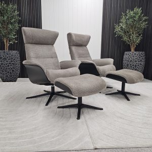 2 stk. IMG Taycan Medium lenestoler med krakk - Bilde 14