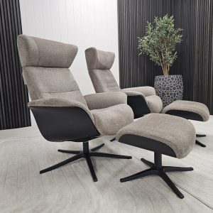 2 stk. IMG Taycan Medium lenestoler med krakk - Bilde 2