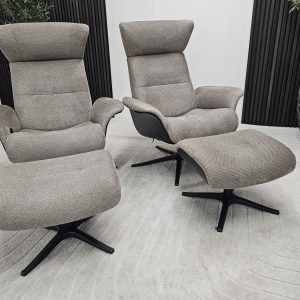 2 stk. IMG Taycan Medium lenestoler med krakk - Bilde 9
