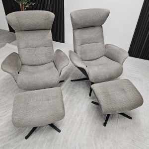 2 stk. IMG Taycan Medium lenestoler med krakk - Bilde 17