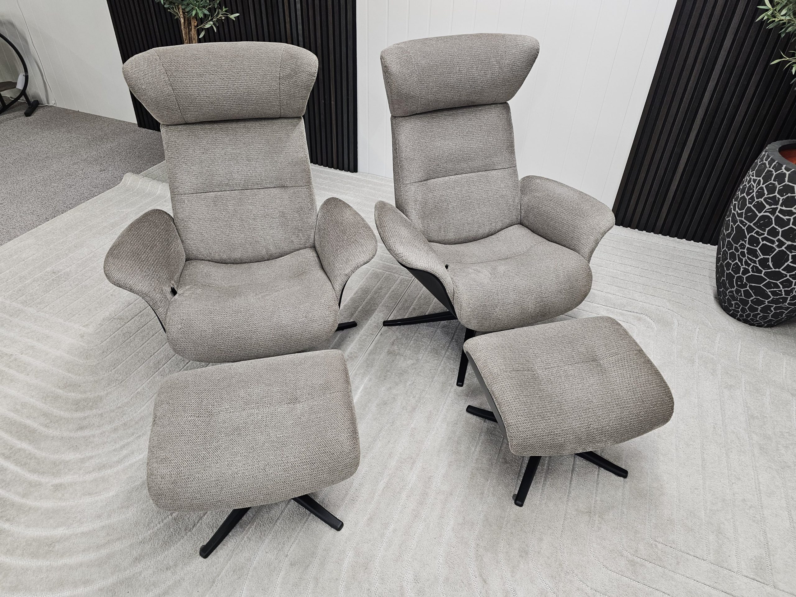 2 stk. IMG Taycan Medium lenestoler med krakk - Bilde 17
