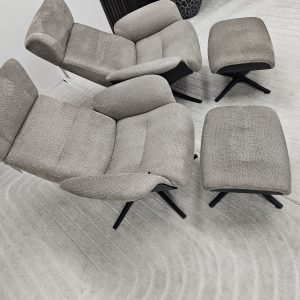 2 stk. IMG Taycan Medium lenestoler med krakk - Bilde 11