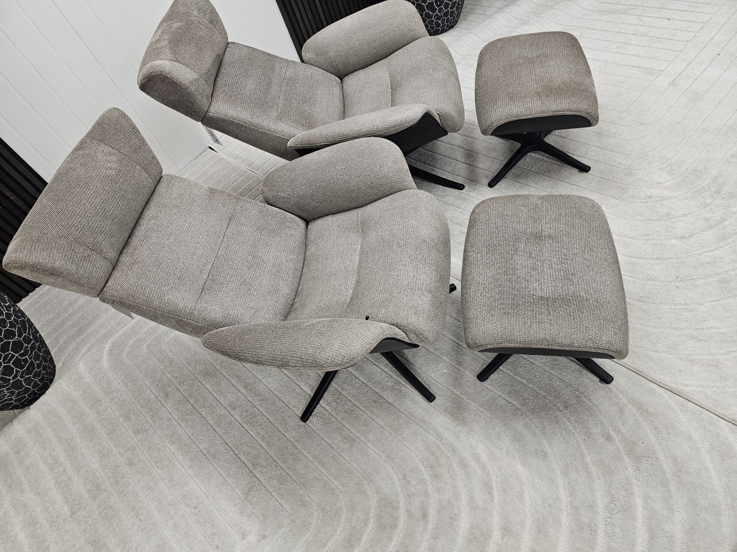 2 stk. IMG Taycan Medium lenestoler med krakk - Bilde 11