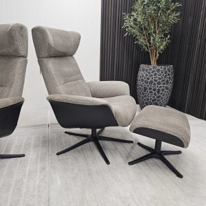2 stk. IMG Taycan Medium lenestoler med krakk - Bilde 8