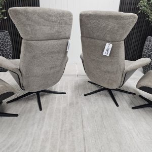 2 stk. IMG Taycan Medium lenestoler med krakk - Bilde 10