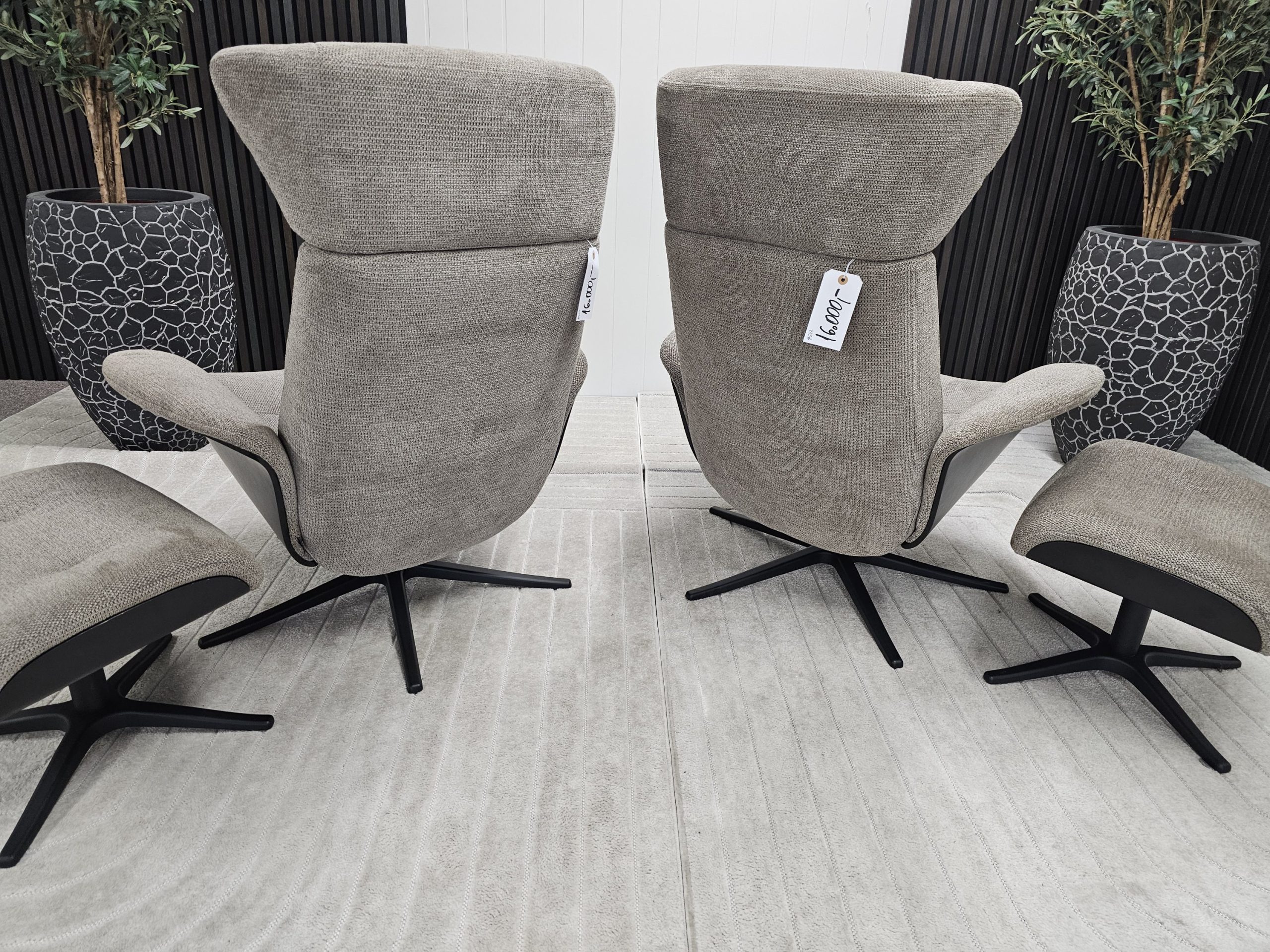 2 stk. IMG Taycan Medium lenestoler med krakk - Bilde 10