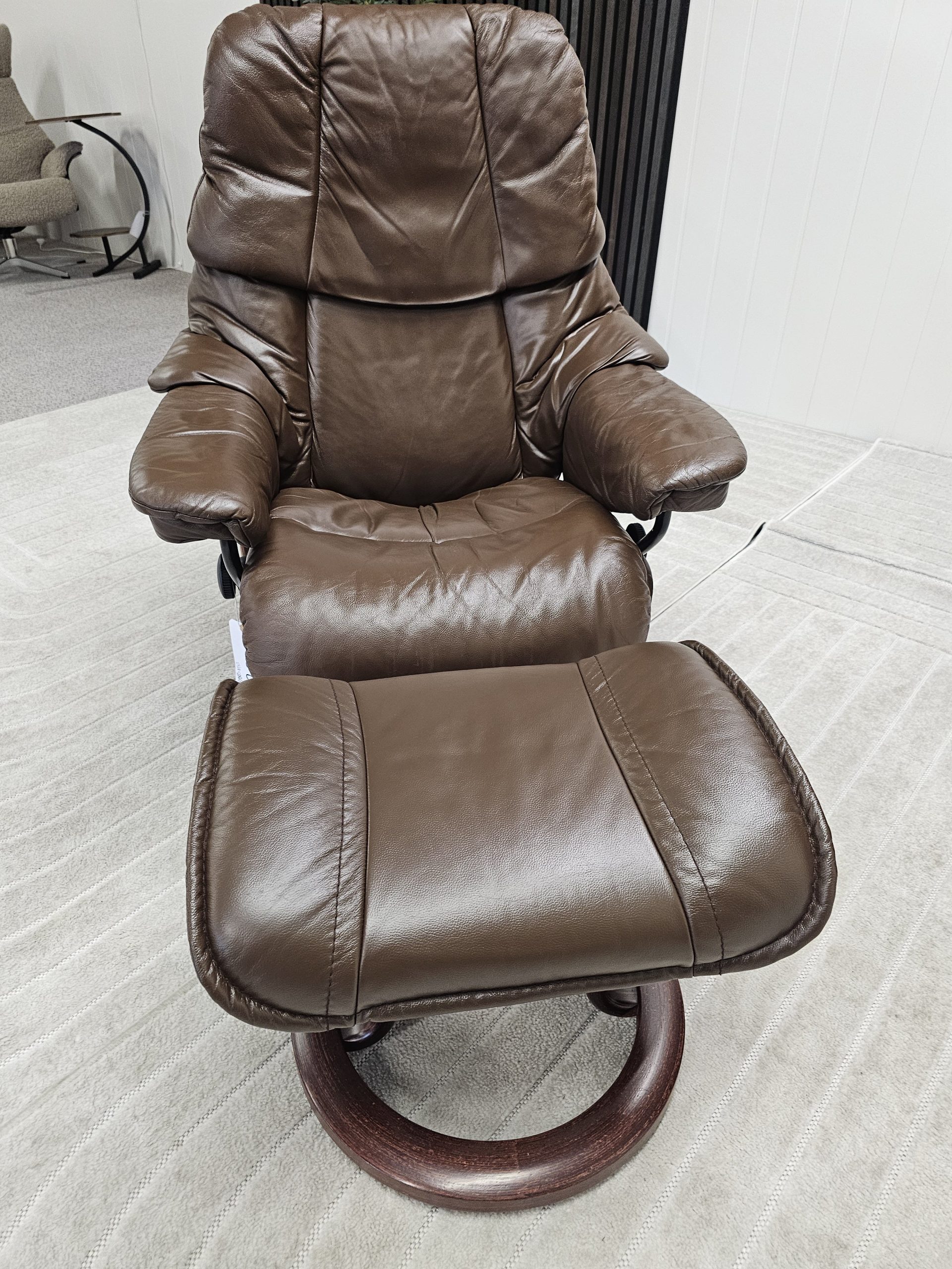 Stressless® Reno lenestol med krakk - Bilde 16
