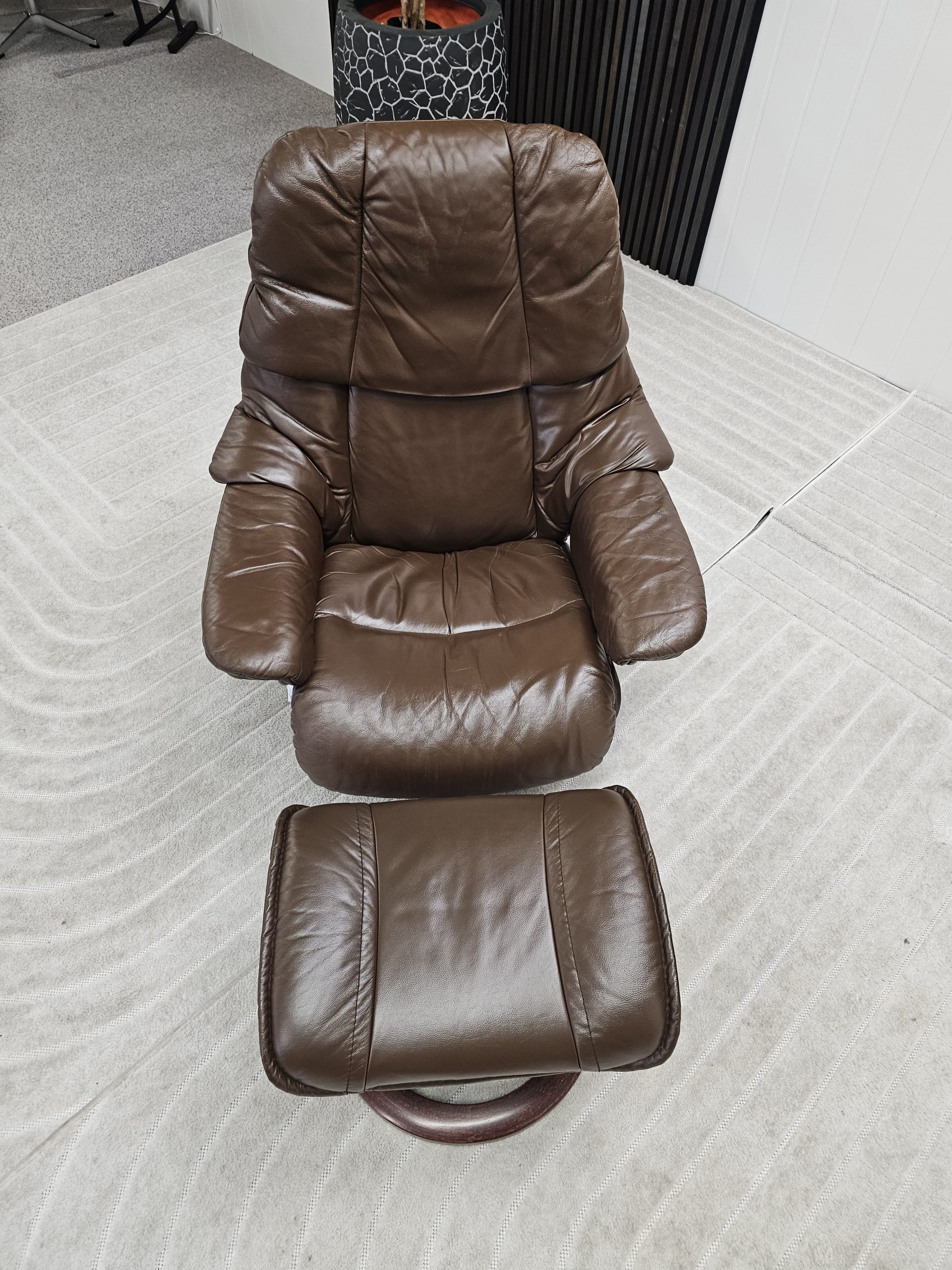 Stressless® Reno lenestol med krakk - Bilde 6