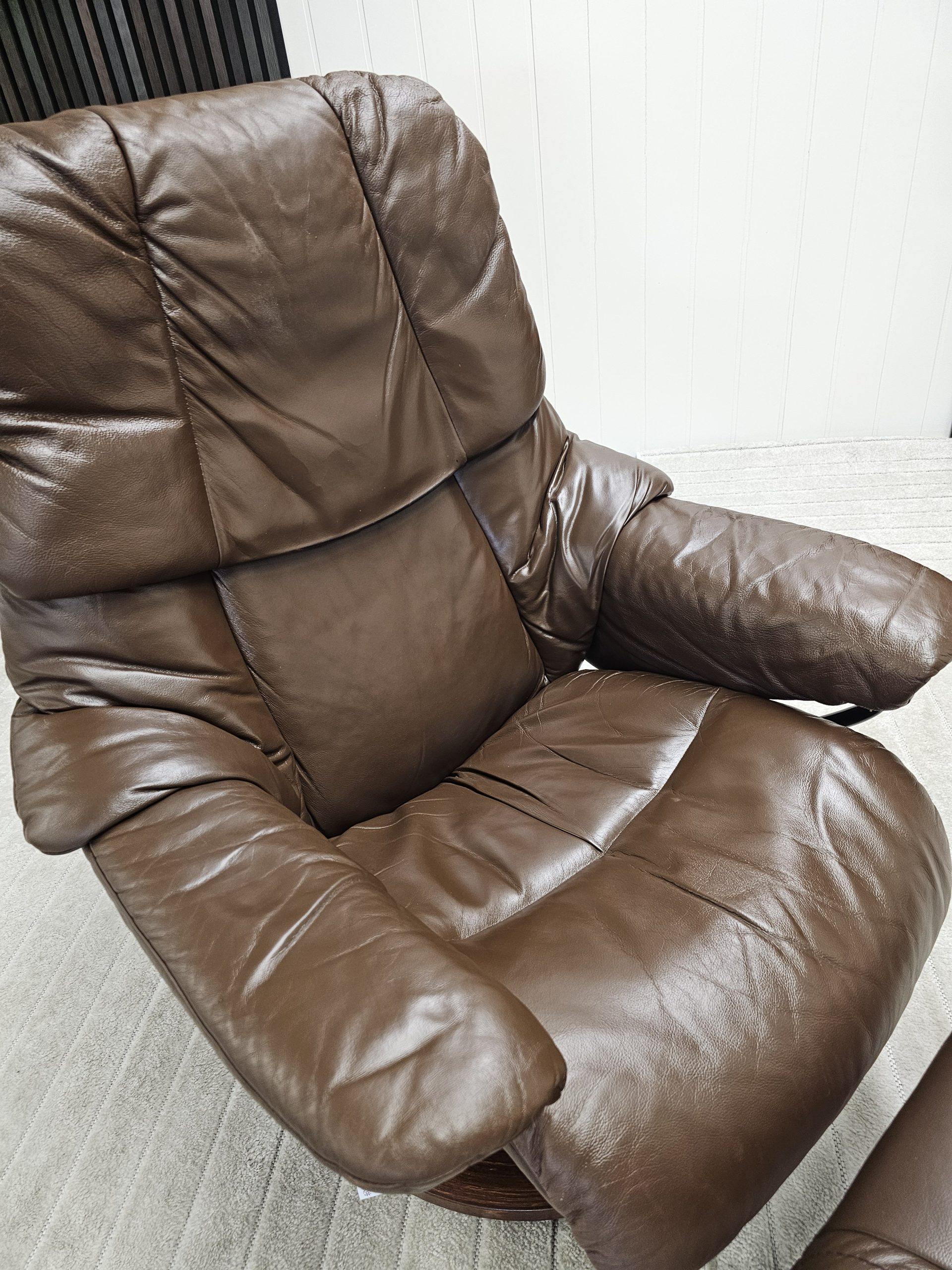 Stressless® Reno lenestol med krakk - Bilde 14