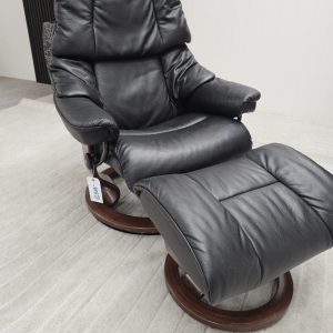 Stressless® Reno lenestol med krakk - Bilde 6