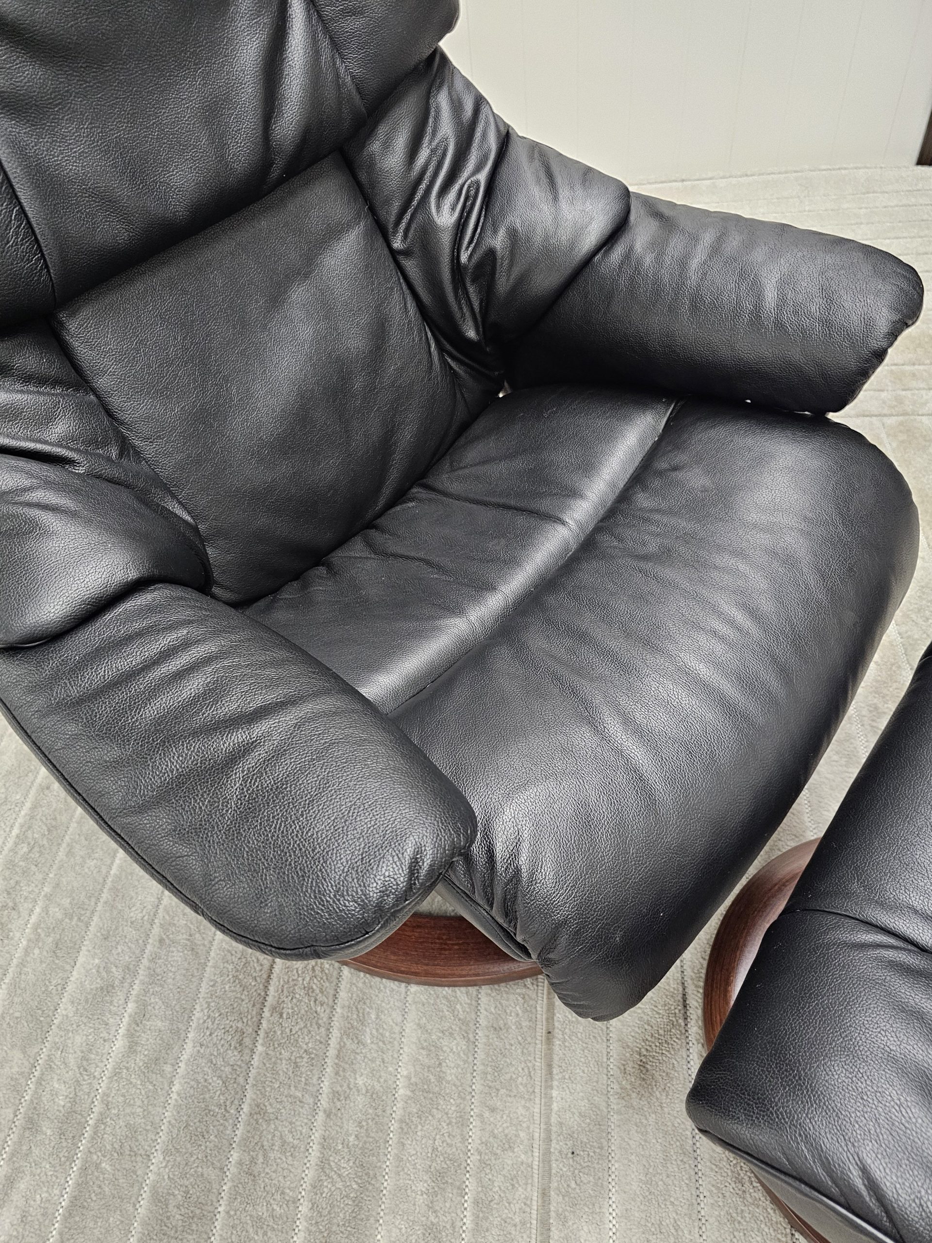 Stressless® Reno lenestol med krakk - Bilde 9