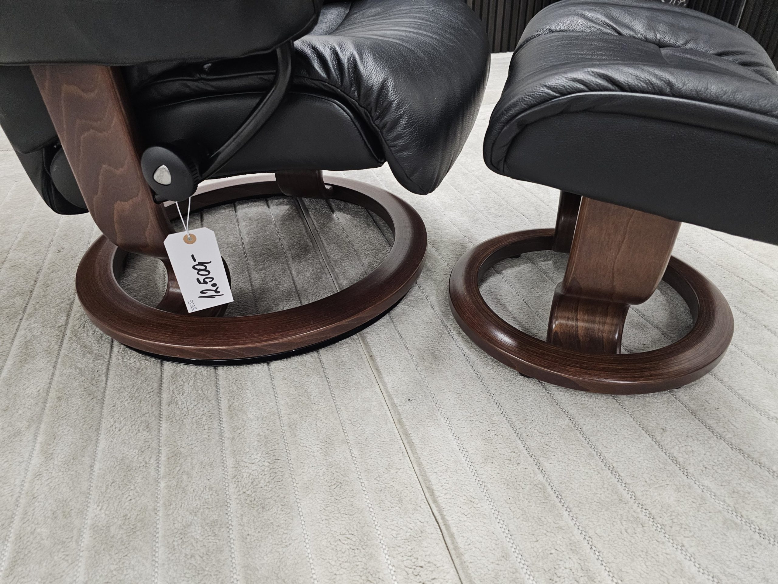 Stressless® Reno lenestol med krakk - Bilde 11