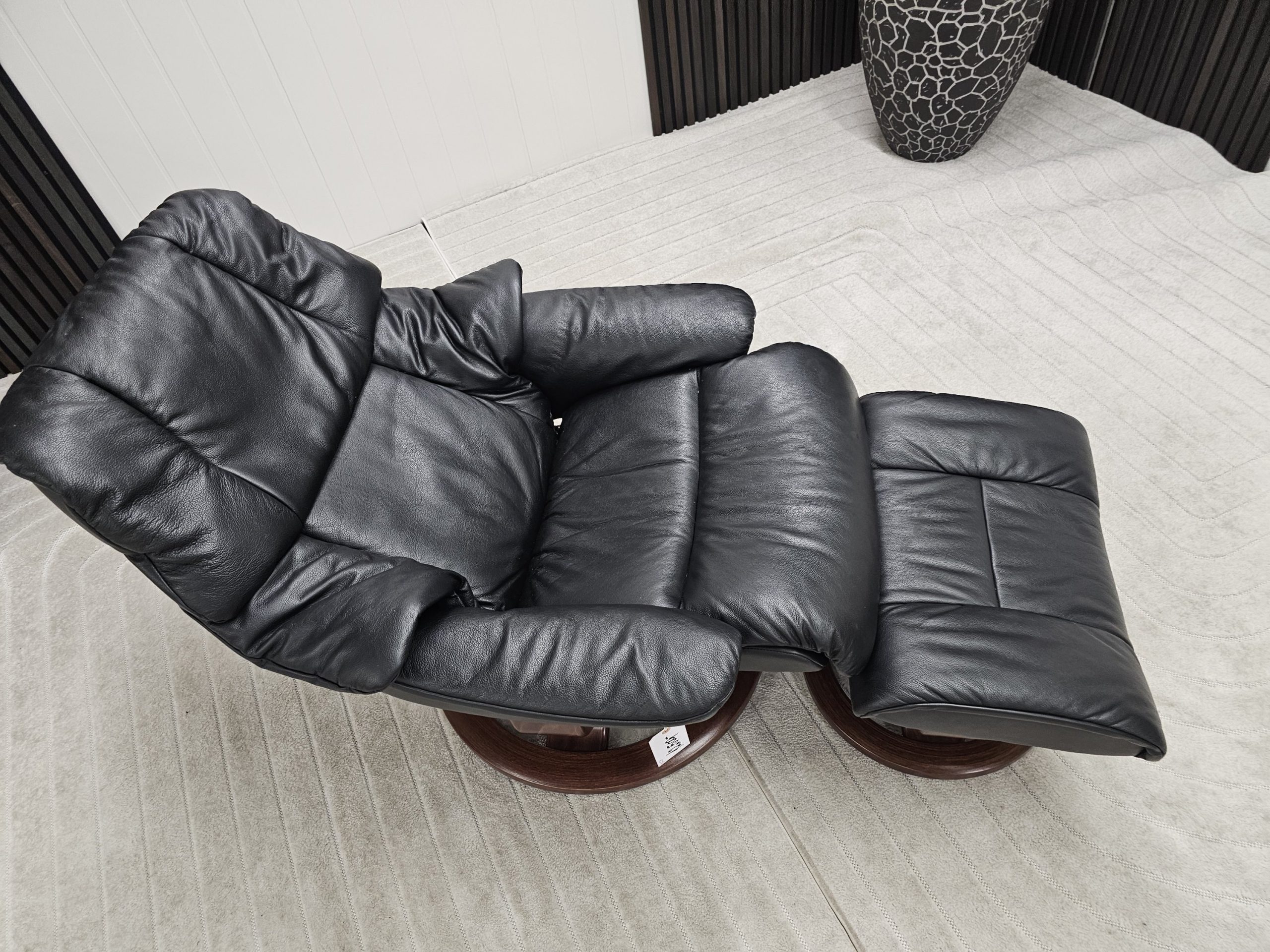 Stressless® Reno lenestol med krakk - Bilde 5