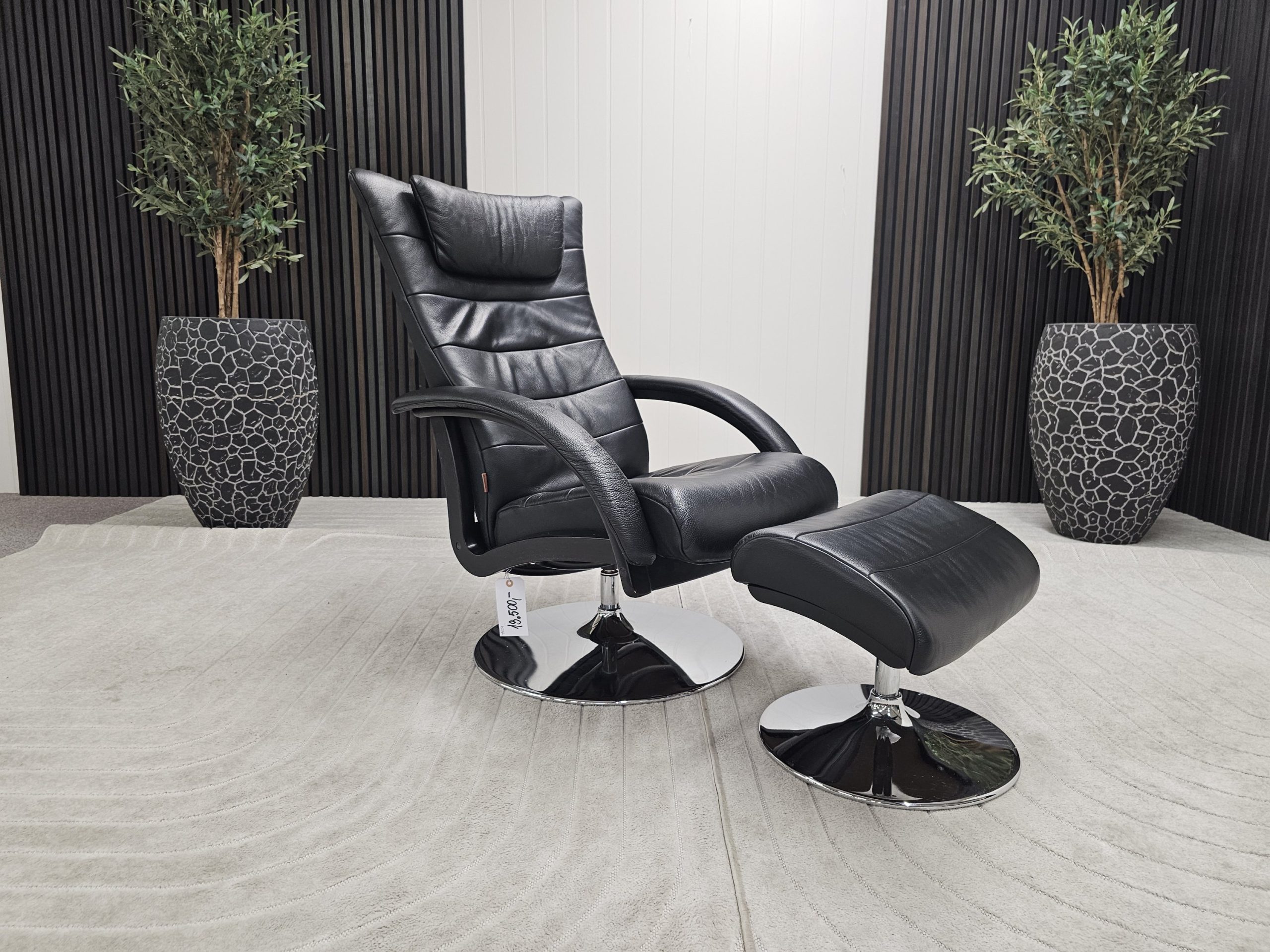 Brunstad Delta Swing lenestol med krakk - Bilde 2