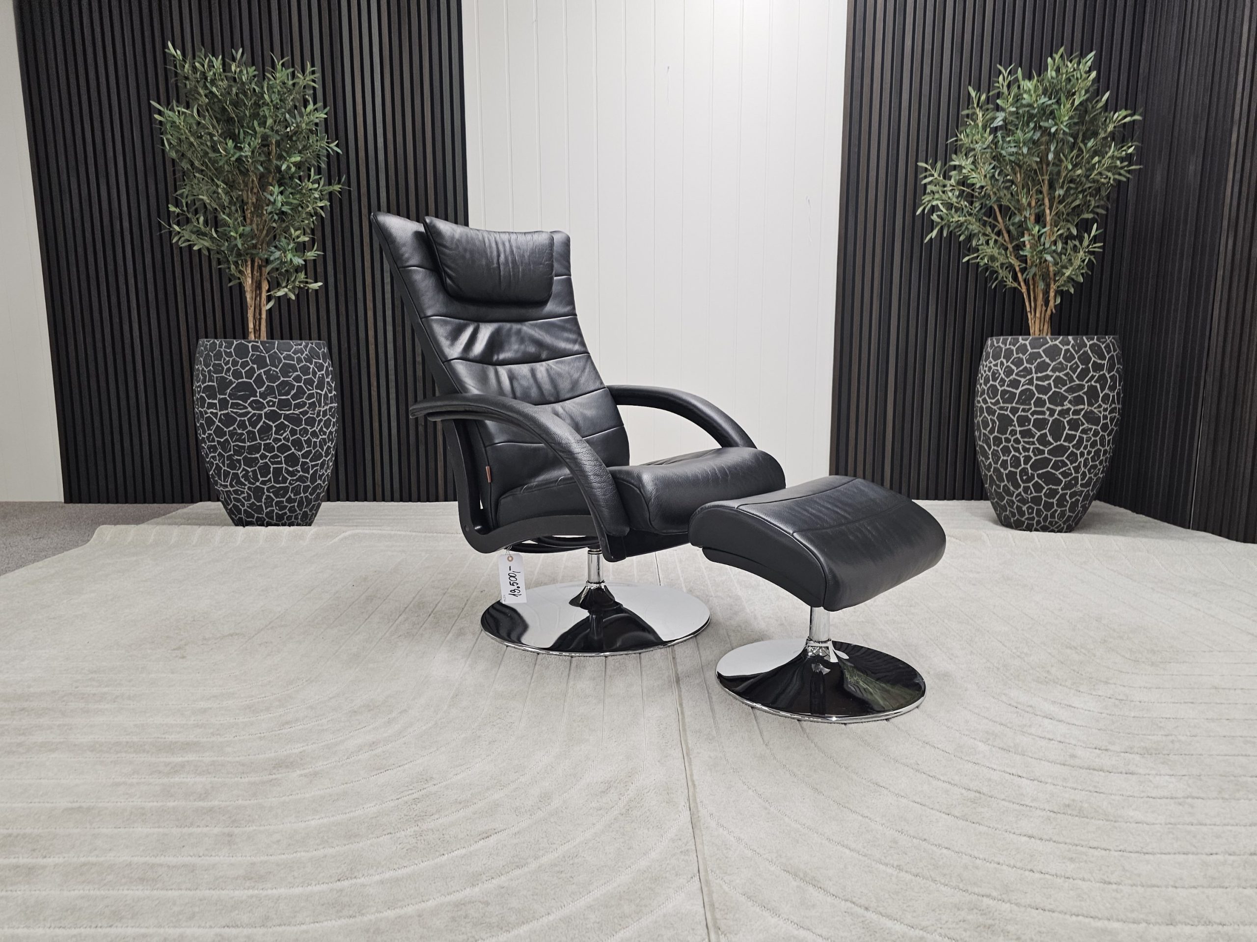 Brunstad Delta Swing lenestol med krakk - Bilde 4