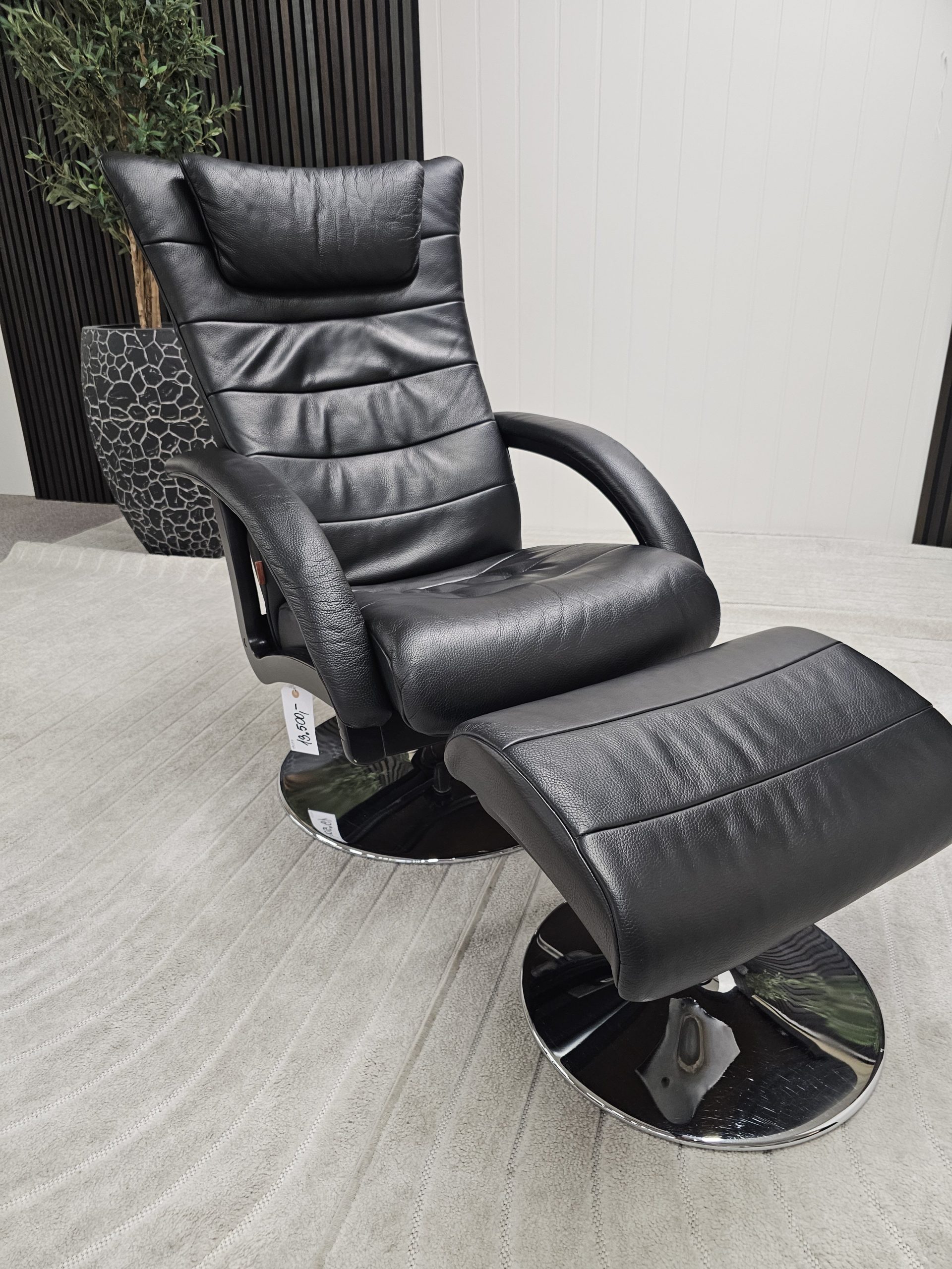 Brunstad Delta Swing lenestol med krakk - Bilde 12