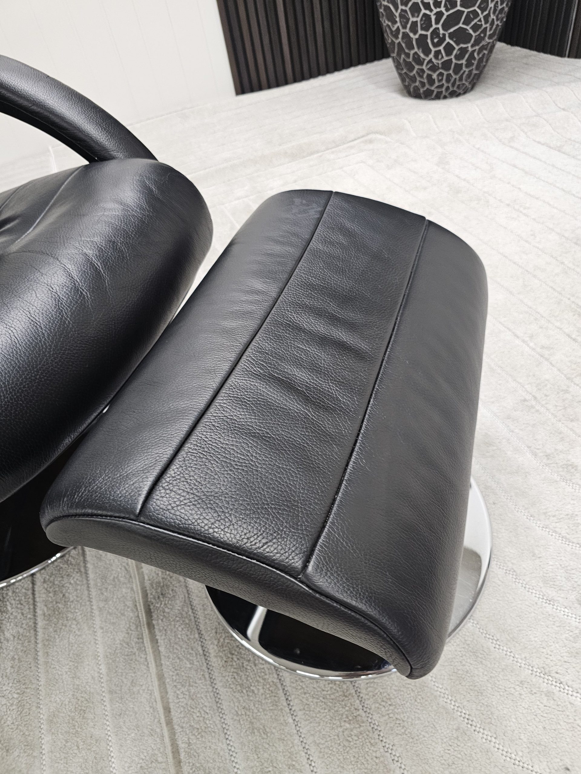 Brunstad Delta Swing lenestol med krakk - Bilde 17
