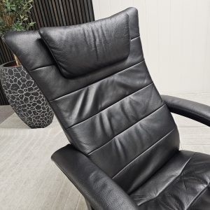Brunstad Delta Swing lenestol med krakk - Bilde 9