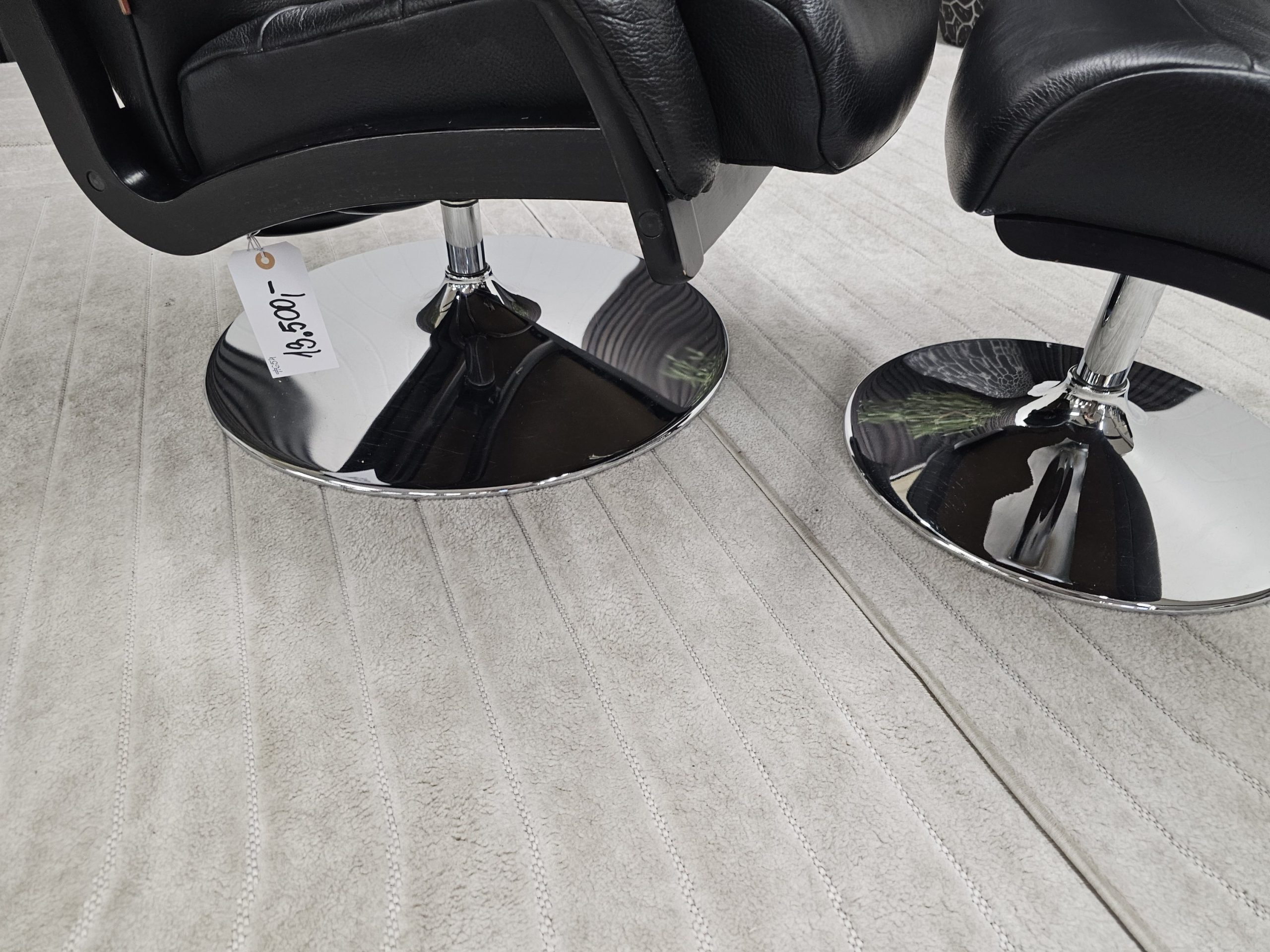 Brunstad Delta Swing lenestol med krakk - Bilde 7