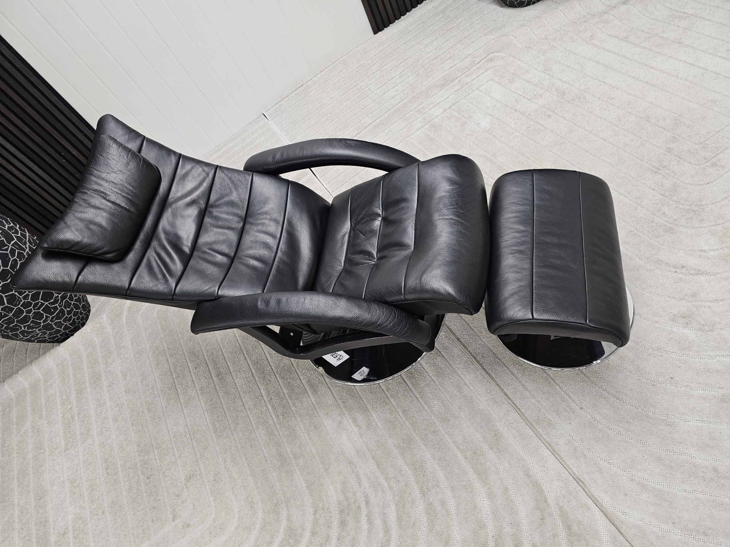Brunstad Delta Swing lenestol med krakk - Bilde 6