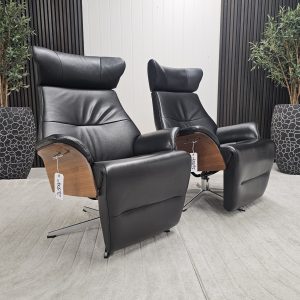 2 stk. Conform Air lenestoler med integrert fothviler - Bilde 2