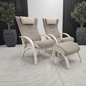 2 stk. Brunstad Delta Adventure lenestoler + krakk - Bilde 1