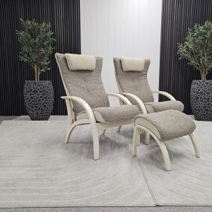 2 stk. Brunstad Delta Adventure lenestoler + krakk - Bilde 3