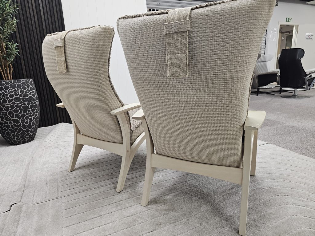 2 stk. Brunstad Delta Adventure lenestoler + krakk