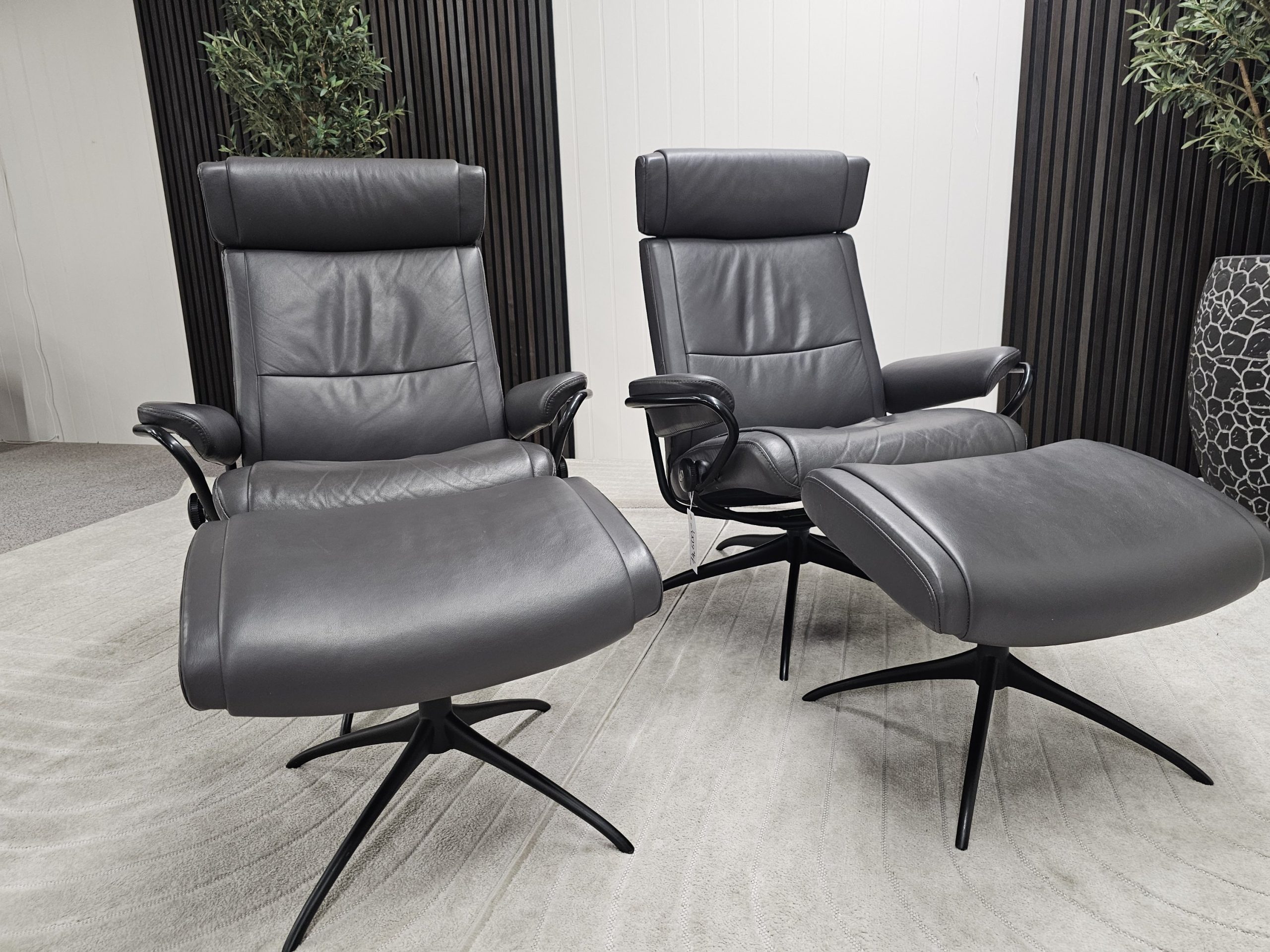 2 stk. Stressless® Paris lenestoler med krakk- SOLGT - Bilde 13