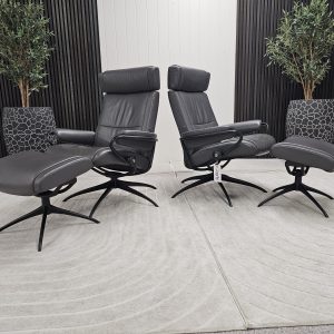 2 stk. Stressless® Paris lenestoler med krakk- SOLGT - Bilde 16