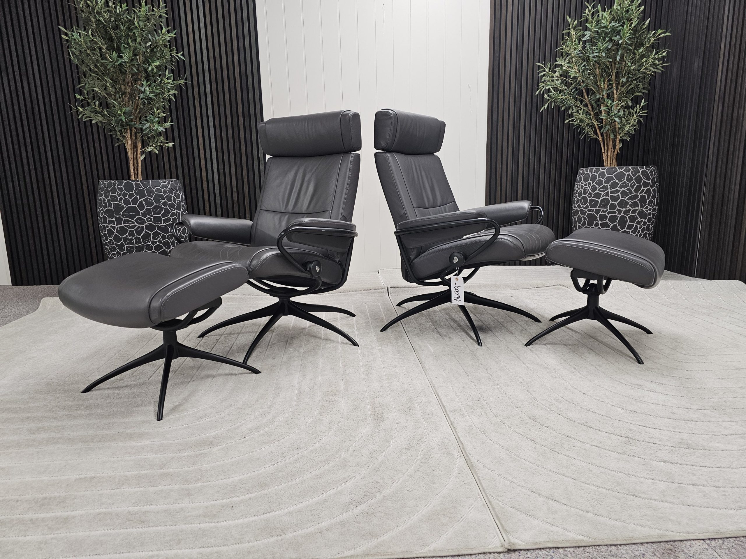 2 stk. Stressless® Paris lenestoler med krakk- SOLGT - Bilde 16