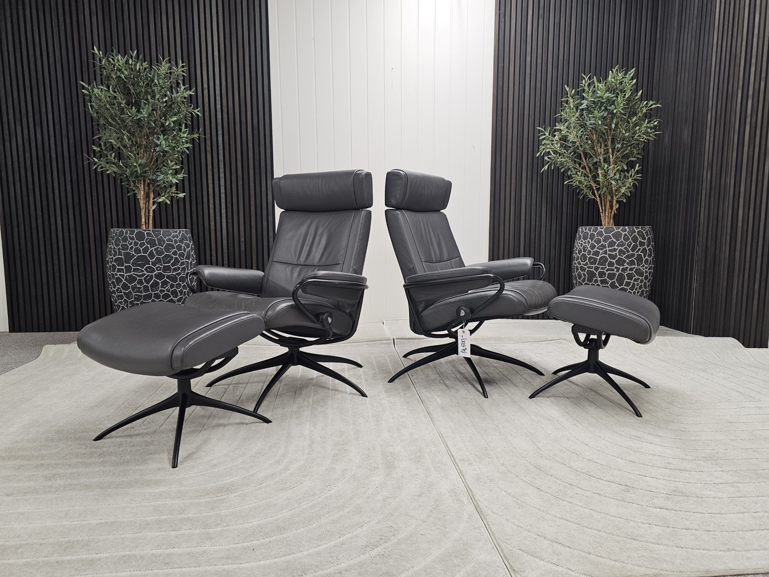 2 stk. Stressless® Paris lenestoler med krakk- SOLGT - Bilde 4