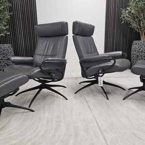 2 stk. Stressless® Paris lenestoler med krakk- SOLGT - Bilde 5